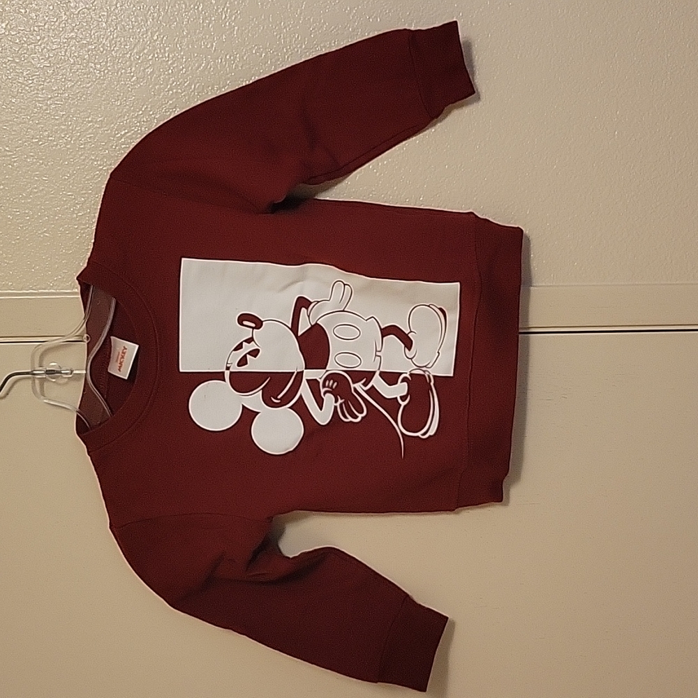 Boy's Mickey Mouse Pull-Over Sweatshirt